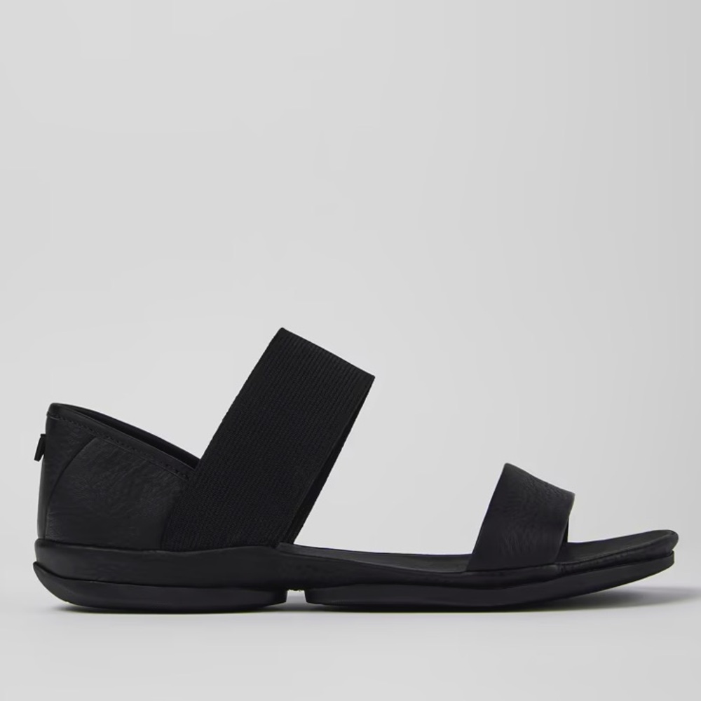 Black Camper Right Women’s Sandals Size 7.5 EU 38